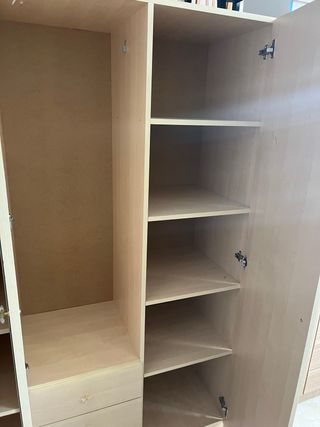 Armario 3 puertas con espejo