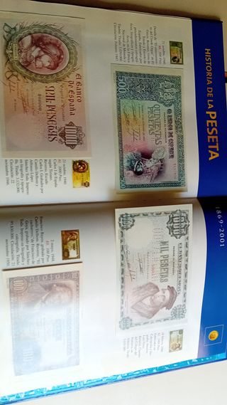 HISTORIA DE LA PESETA 1869-2001