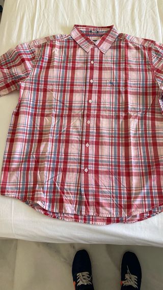 Camisa corta hombre