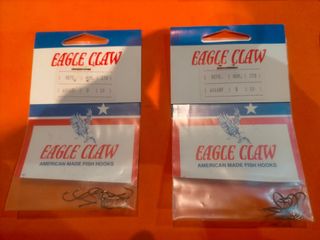 100 Anzuelos pesca Eagle Claw USA 8.