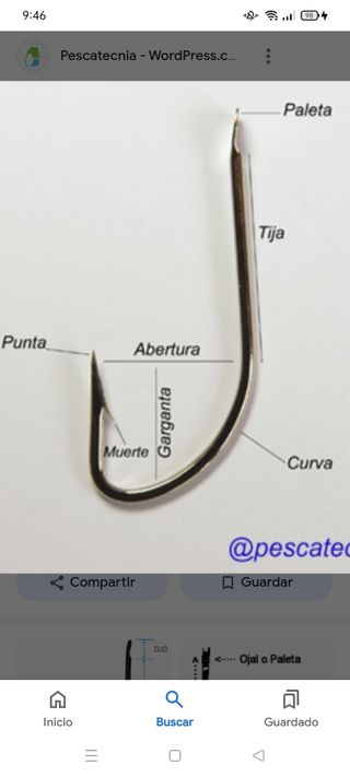 100 Anzuelos pesca Eagle Claw USA 8.