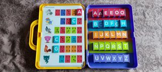 Juego letras maletín. Yo Aprendo