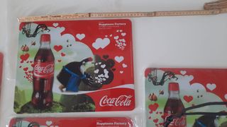 Tovagliette in metallo sotto sughero CocaCola