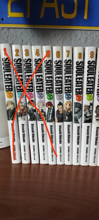 Manga soul eater 1-25 (no 18 y 20)