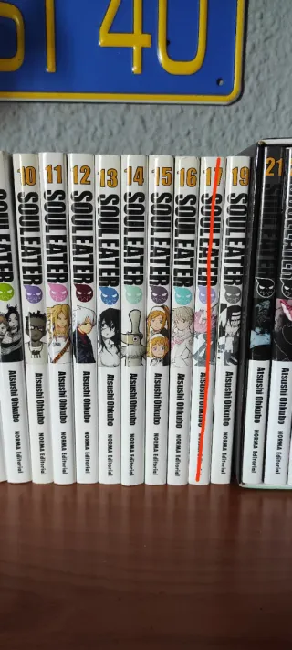 Manga soul eater 1-25 (no 18 y 20)