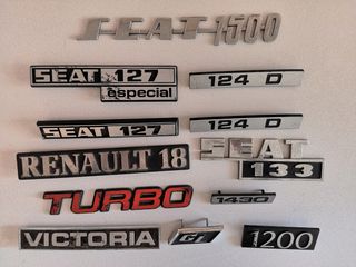 Anagramas Seat. Renault... 