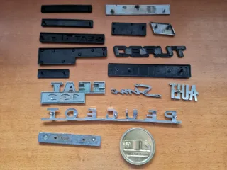 Anagramas Seat. Renault...