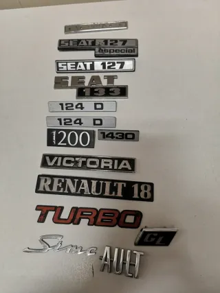 Anagramas Seat. Renault...