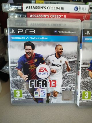 3 FIFA 13. Ps3. Portadas diferentes