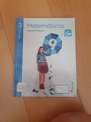 Libros de matemáticas 3°Primaria