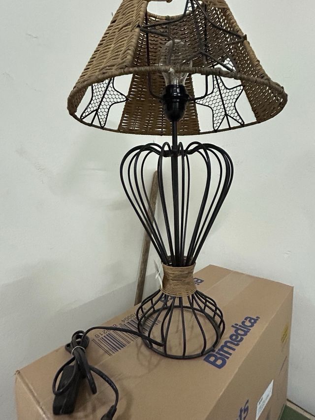 Lampara Mesa de Forja