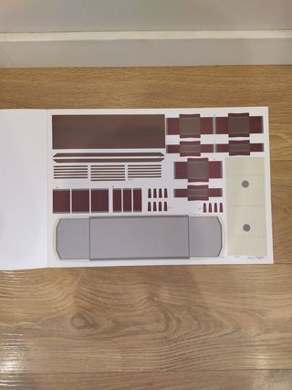 Maqueta Papel Tranvía Ringhoffer