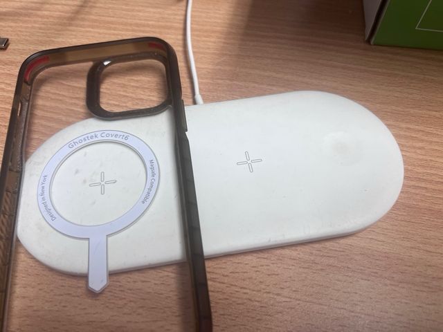 Cargador inalambrico iPhone, Apple Watch y Airpods