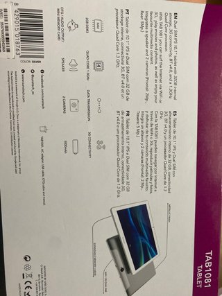 Tablet Sunstech modelo 1081