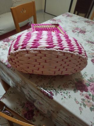 Cestino e Borsa di paglia