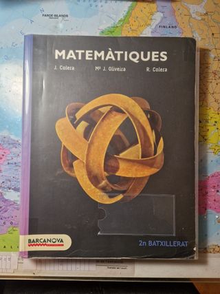 Libro matemáticas 2 bachillerato
