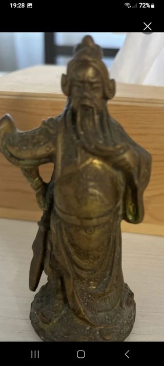 General chino de bronce antiguo siglo 18 OFERTON