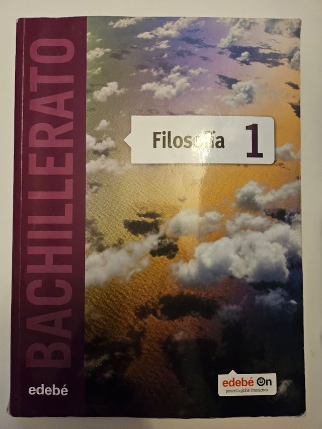 Libro Filosofía 1 Bachillerato