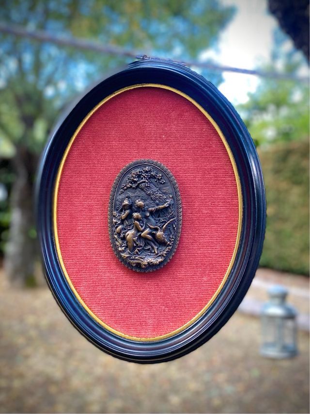 CUADRO OVALADO DECORACIÓN