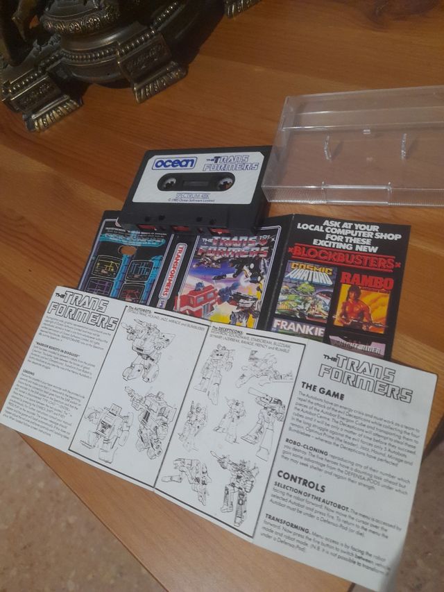 TRANSFORMERS ZX SPECTRUM ( FUNCIONA )