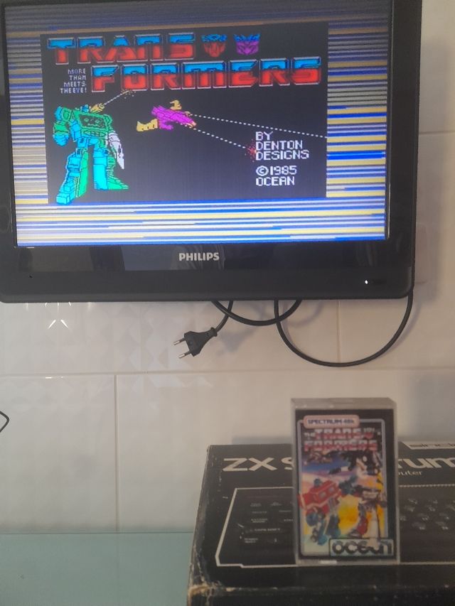 TRANSFORMERS ZX SPECTRUM ( FUNCIONA )