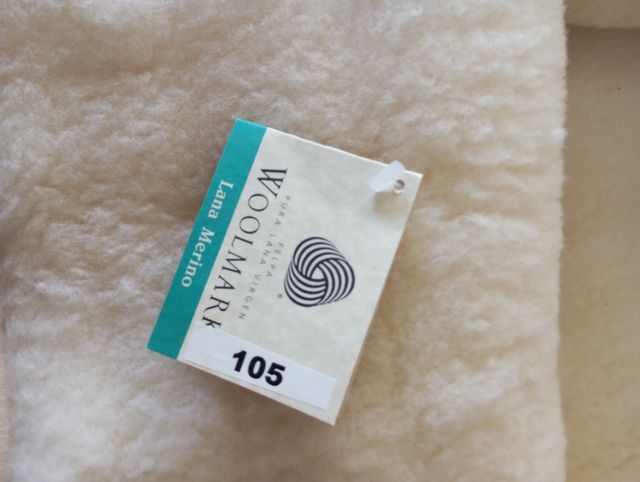 Manta doble de Pura Lana  Virgen de Merino 105