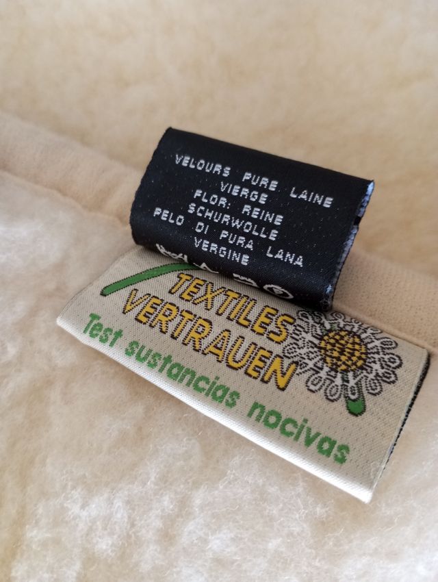 Manta doble de Pura Lana  Virgen de Merino 105