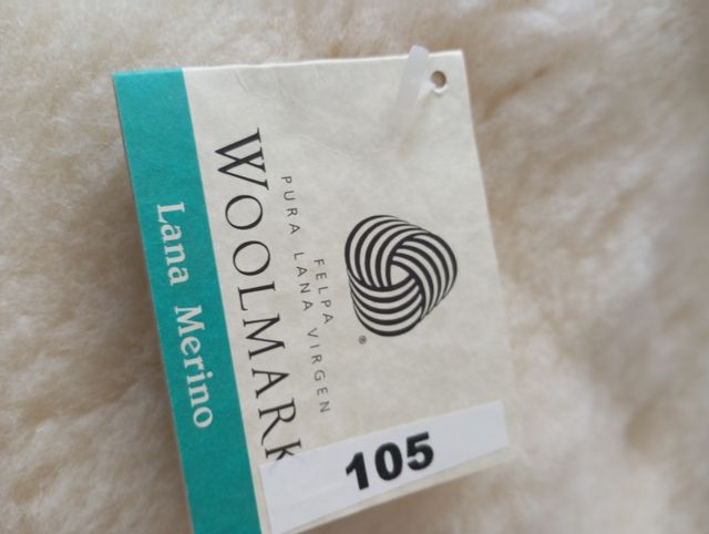 Manta doble de Pura Lana  Virgen de Merino 105