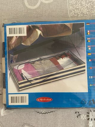 Scatola portaoggetti sottoletto 