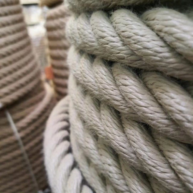 Cuerda trepa imitación cañamo 34mm x 3mt