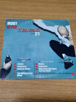 CD MOBY RE-PLAY ORIGINALE