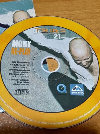 CD MOBY RE-PLAY ORIGINALE