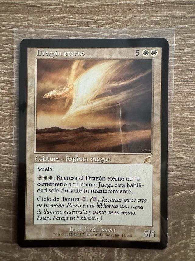 Carta Magic Dragón Eterno MTG AZOTE