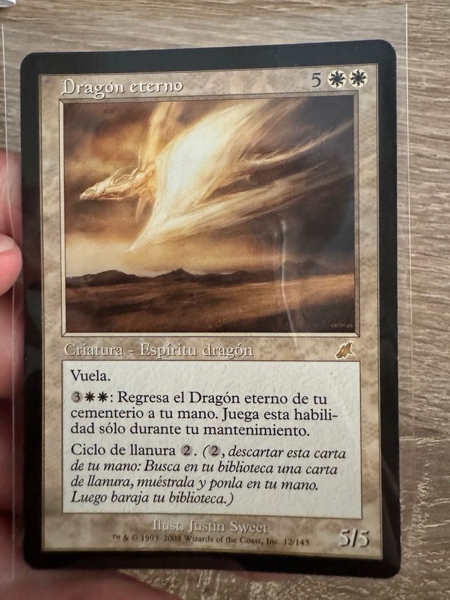 Carta Magic Dragón Eterno MTG AZOTE