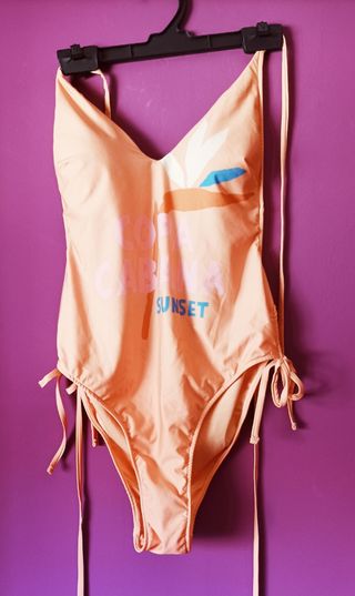 Bañador Women'secret naranja