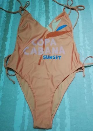 Bañador Women'secret naranja