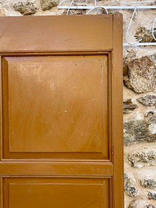 Puertas antigua de interior de cuarterones