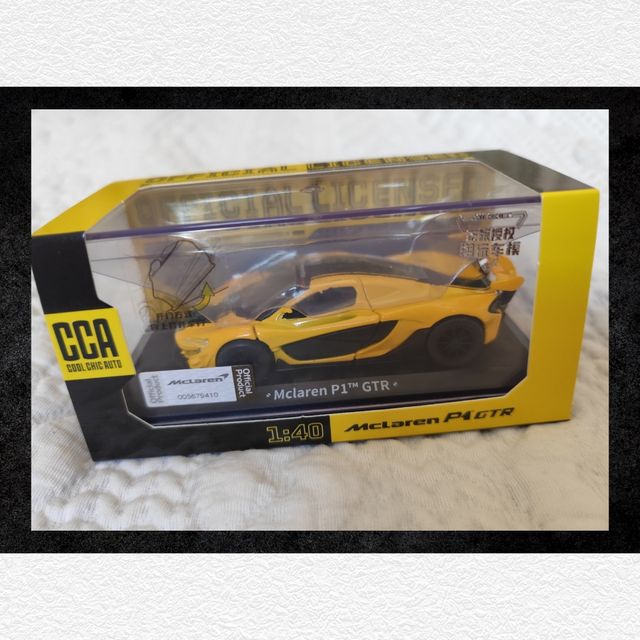 Mc Laren P1 ™ GTR a escala 1:40.