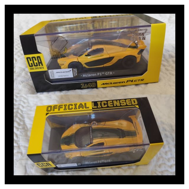 Mc Laren P1 ™ GTR a escala 1:40.
