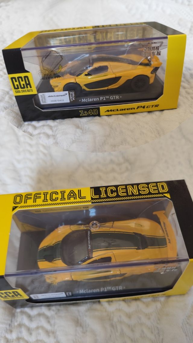 Mc Laren P1 ™ GTR a escala 1:40.