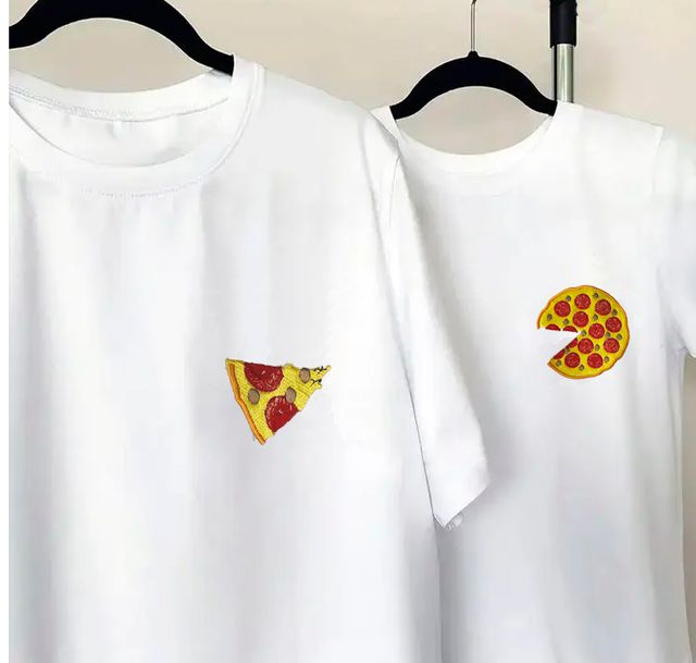 las sudaderas parejas bordados