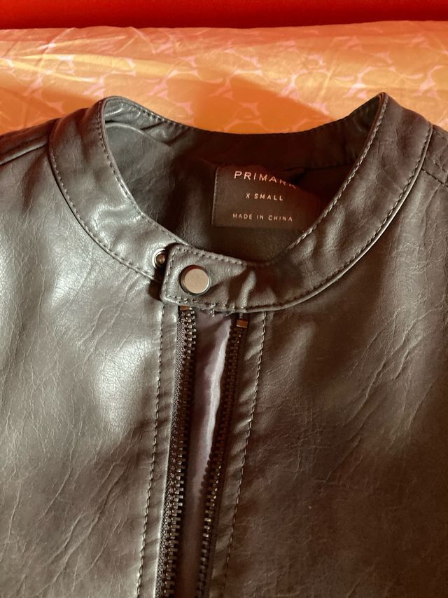 Giacca uomo ecopelle