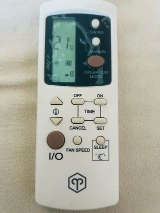 Mando aire acondicionado