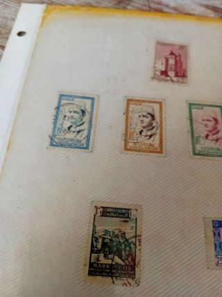 9 Sellos antiguos de Marruecos