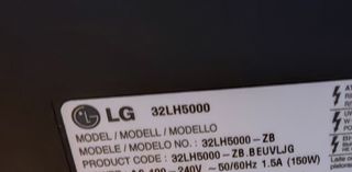 Tv lg 32lh5000