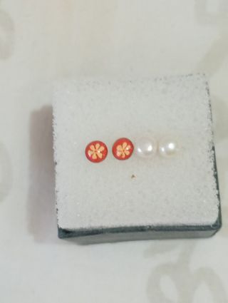 PAR DE PENDIENTES DE PLATA 