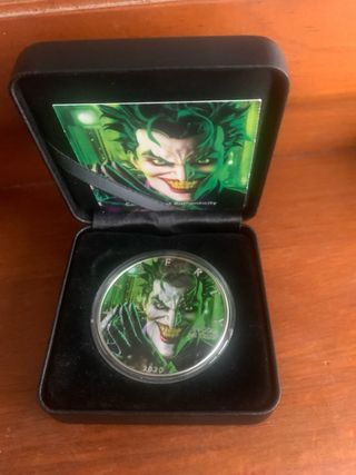 Moneda 1 onza joker 2020