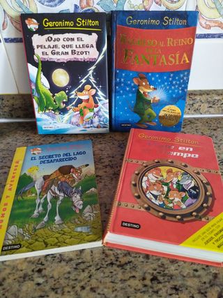 Libros Gerónimo Stilton 
