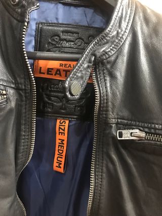 CHAQUETA Cazadora de cuero  SUPERDRY 