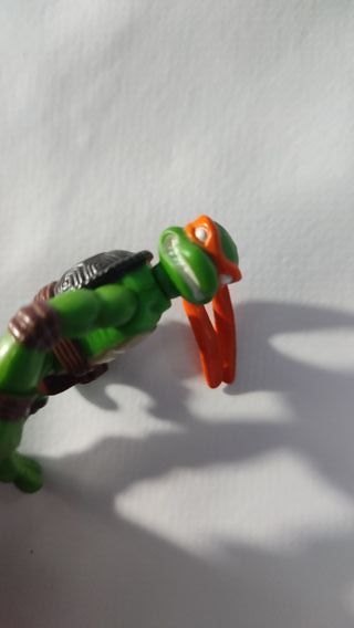 FIGURA 6,5CM MICHELANGELO DE LAS TORTUGAS NINJA 🍕
